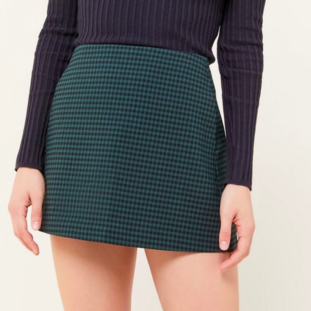 Urban Outfitters Plaid Mini Skirt